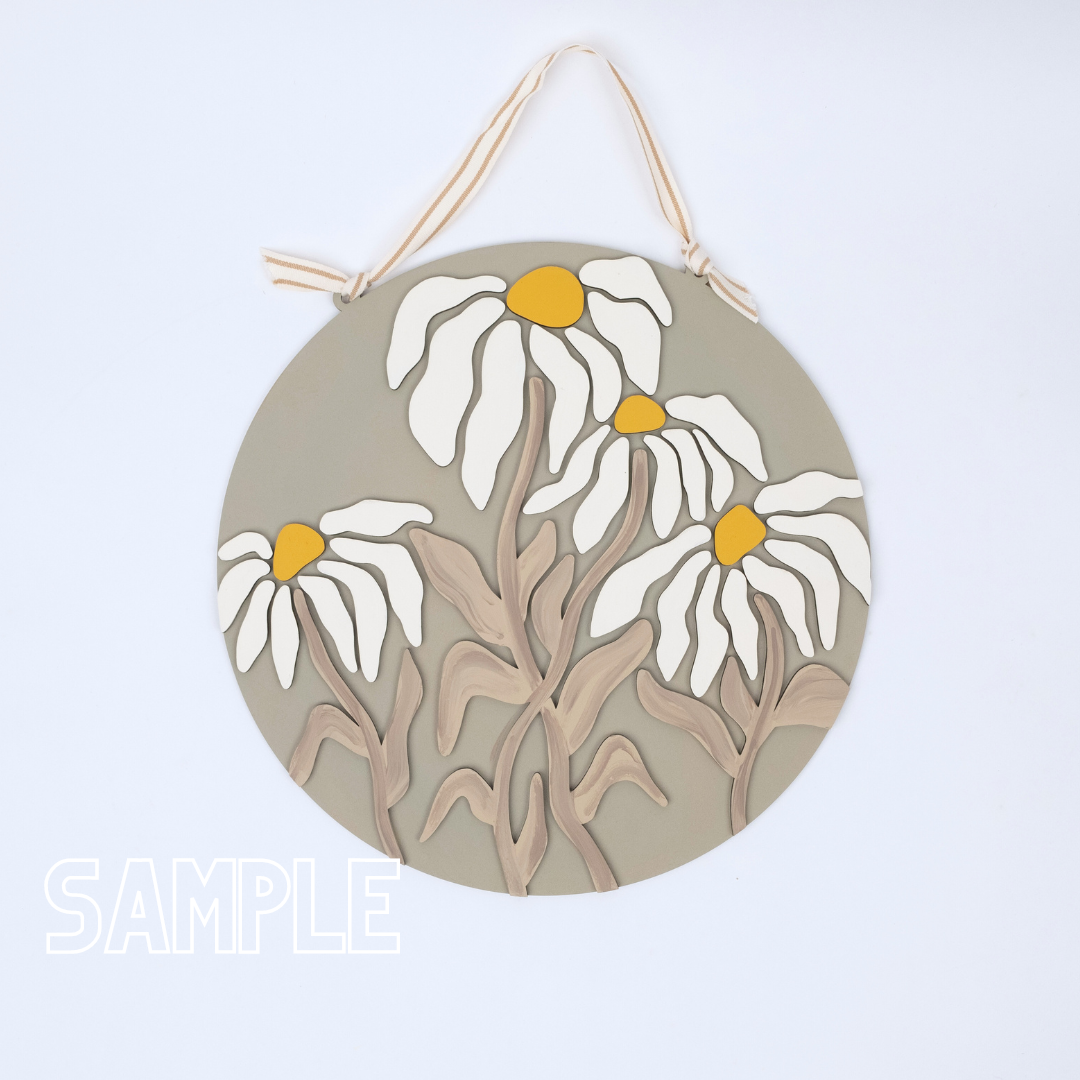 Boho Daisies Blank
