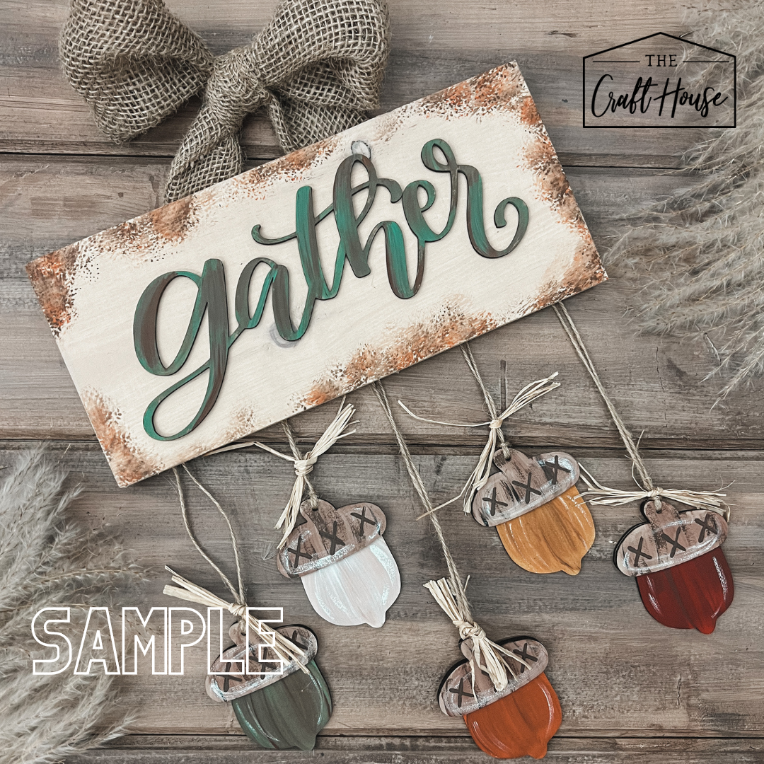 Gather Acorns Blank