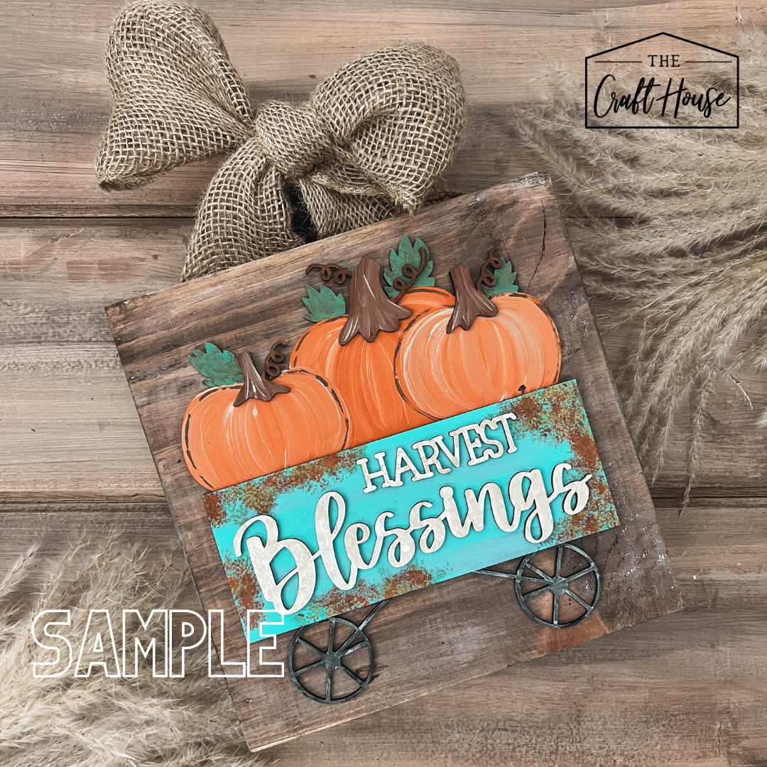 Harvest Blessings Blank