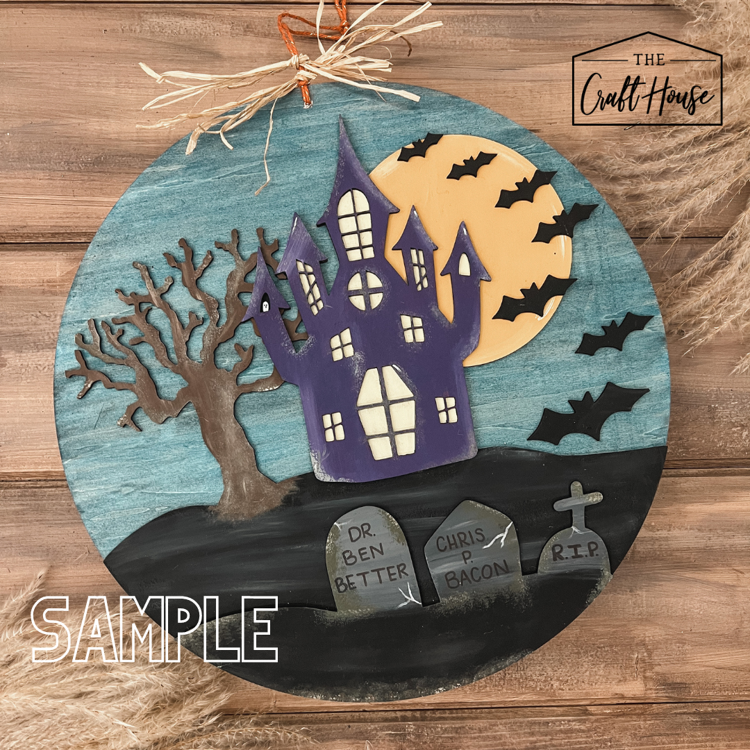 Haunted House Blank
