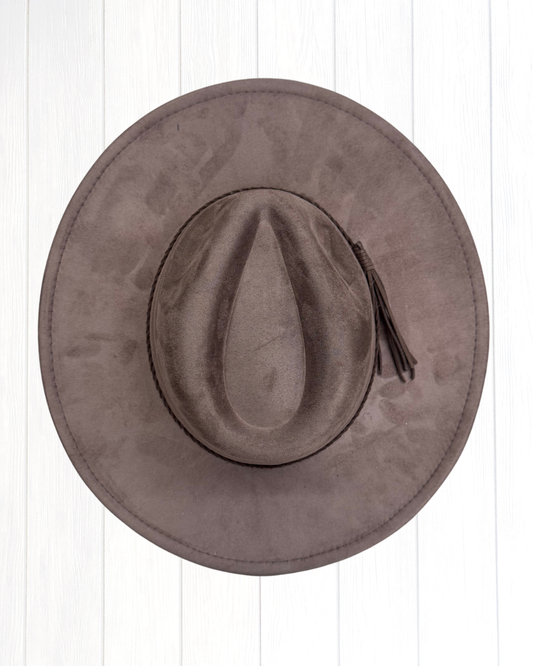 CHOCOLATE Wide Brim Hat