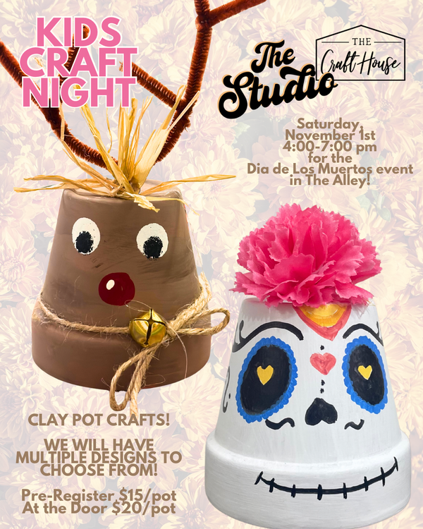 Dia de Los Muertos Kids Crafting