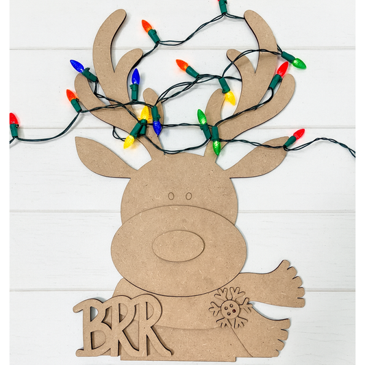 DAILY DEAL: Rudolph Shelf Sitter Blank