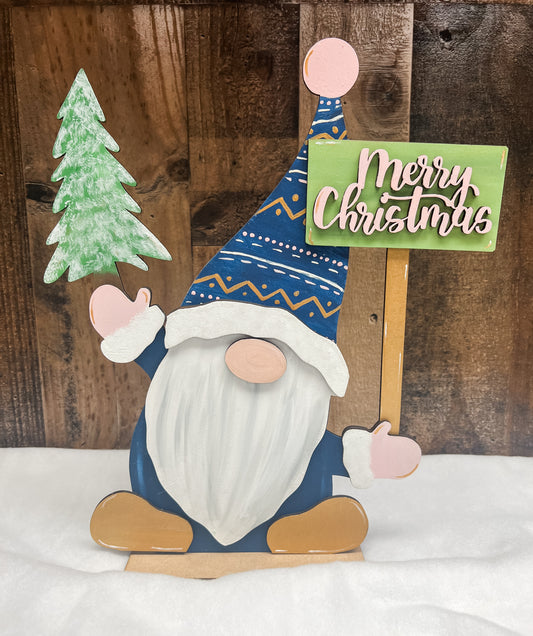 Left Coast Baseball Fundraiser: Merry Christmas Gnome