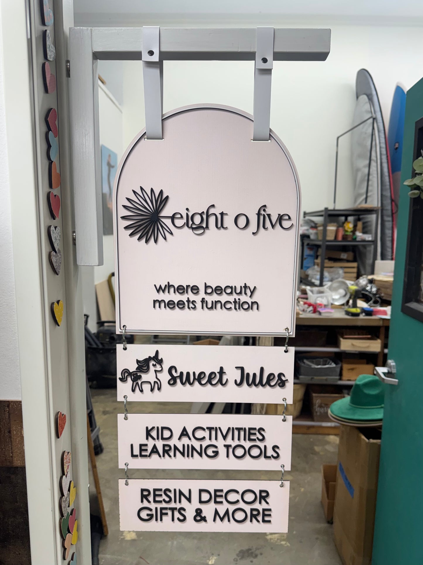 Tent Sign: Magnetic L Bracket