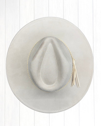 IVORY Wide Brim Hat