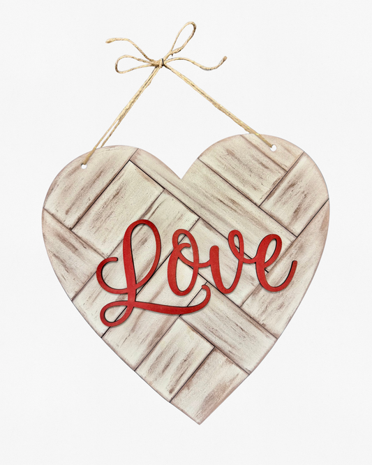 LOVE Pallet Heart Project