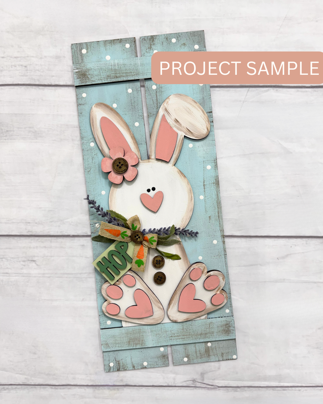 Bunny Pallet Sign