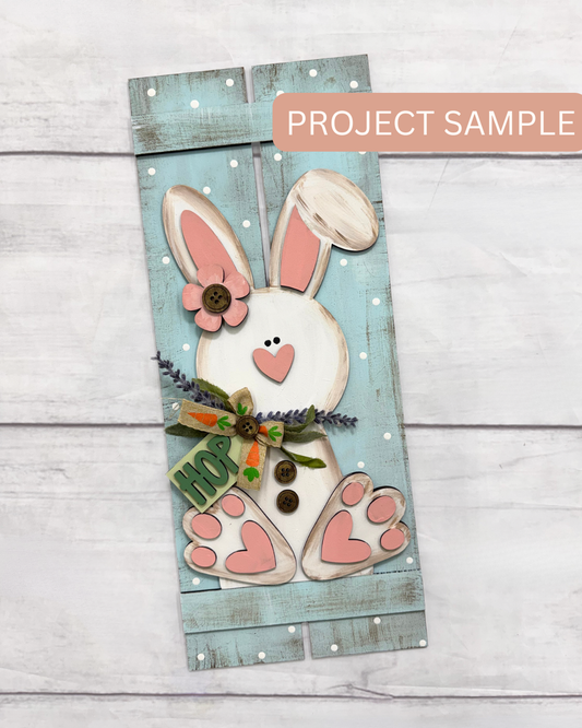 Bunny Pallet Sign