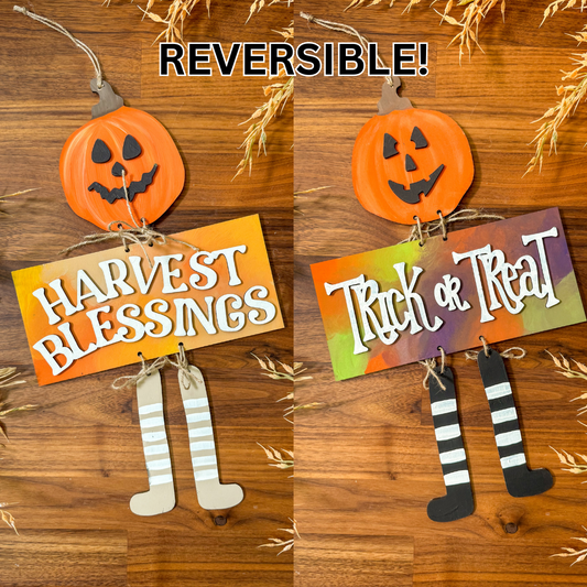 Pumpkin Dude Reversible