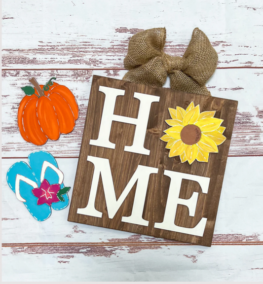 MP Bananas Fundraiser: HOME Porch Post Sign