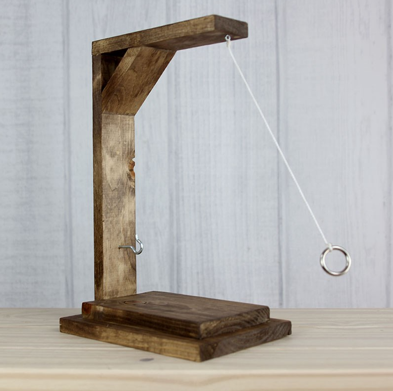Table Top Hook & Ring Game