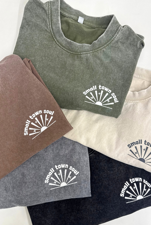 PRE-ORDER: Small Town Soul Vintage Tee