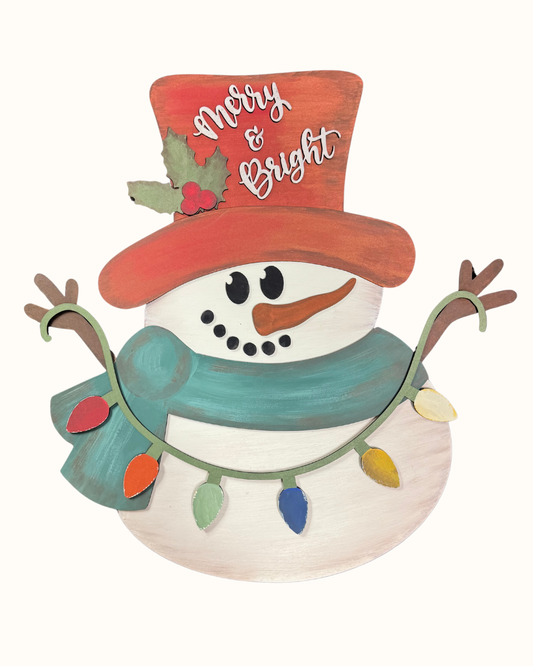Merry & Bright Snowman